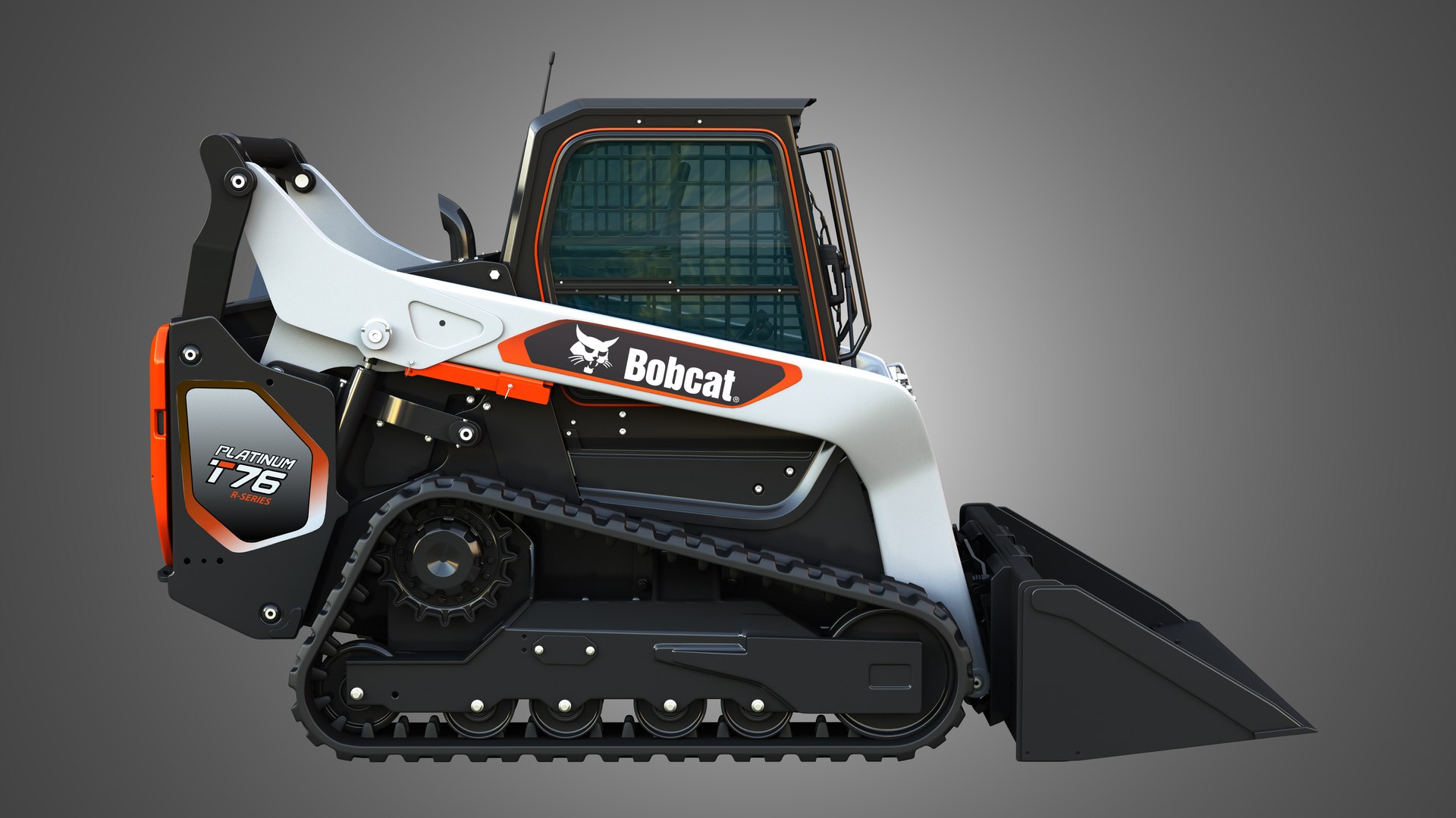 3D Bobcat T76 Platinum Compact Track Loader - TurboSquid 2146933