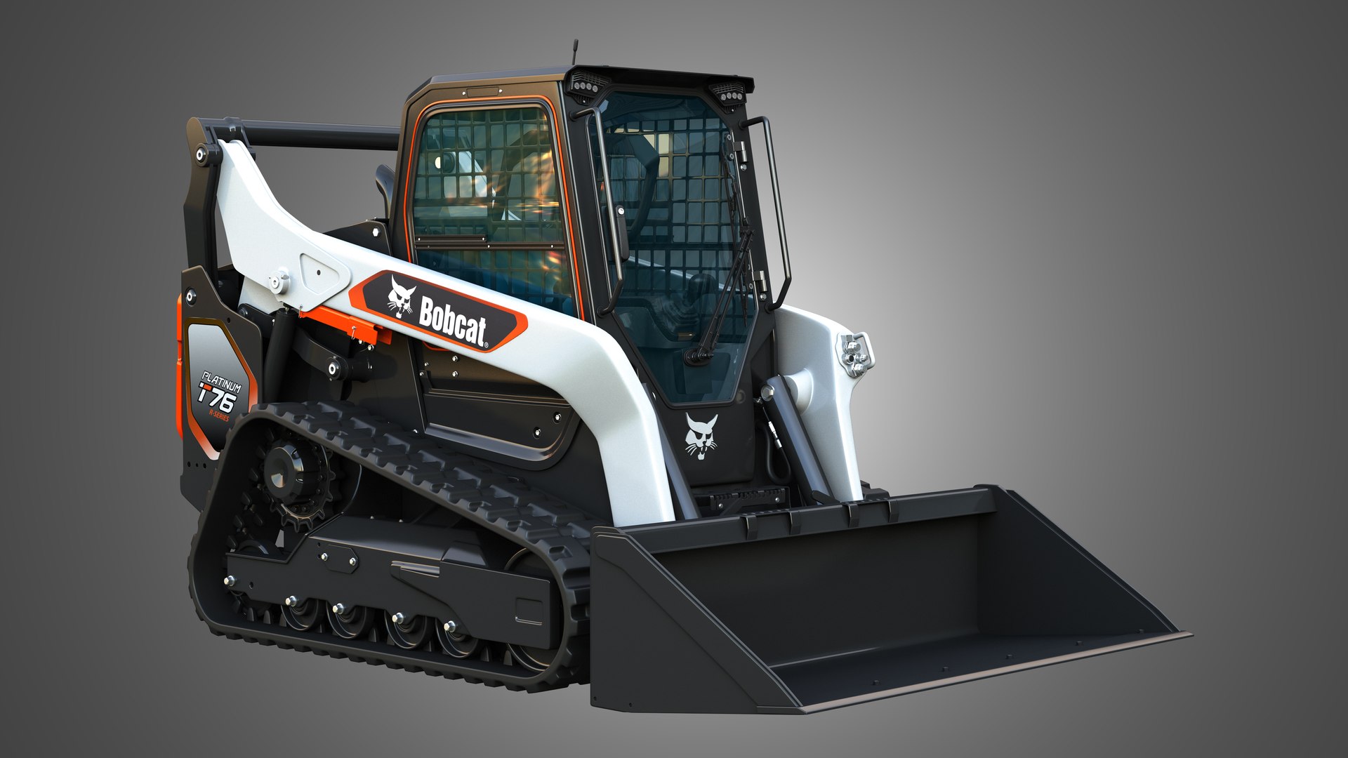 3D Bobcat T76 Platinum Compact Track Loader - TurboSquid 2146933