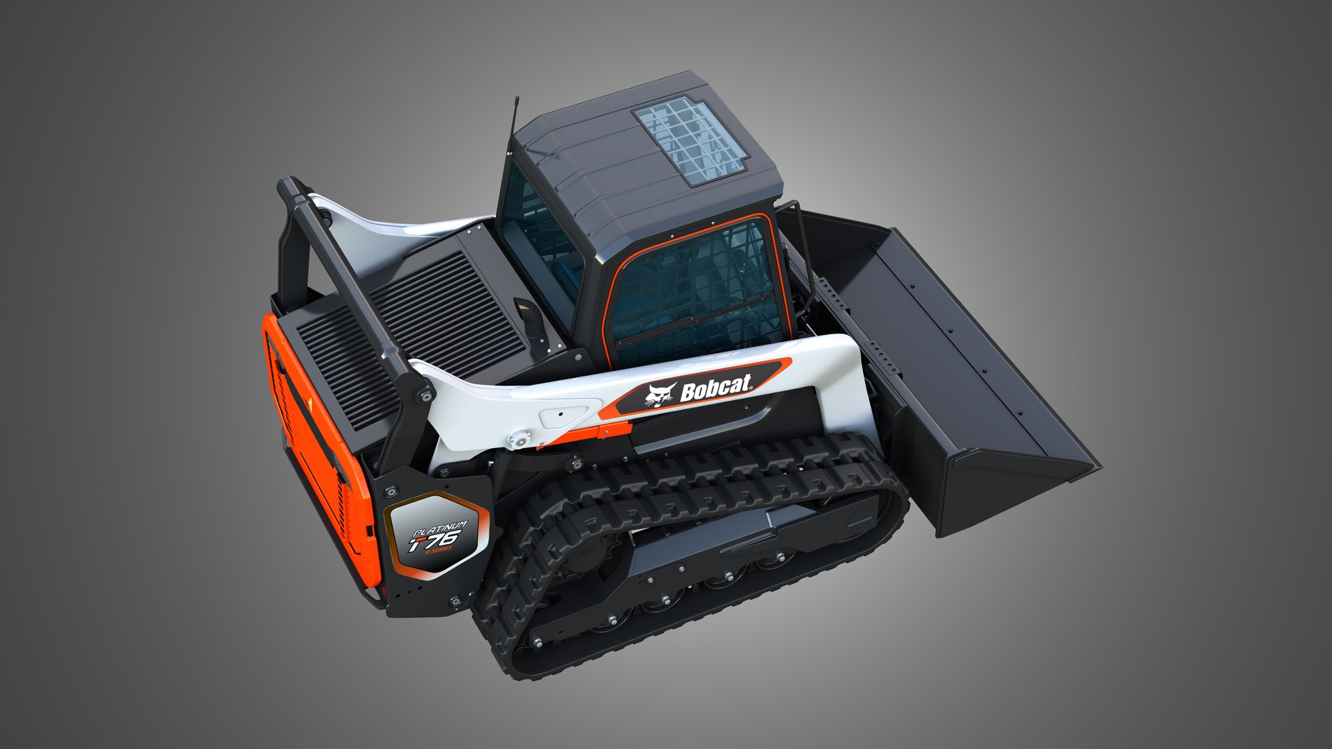 3D Bobcat T76 Platinum Compact Track Loader - TurboSquid 2146933