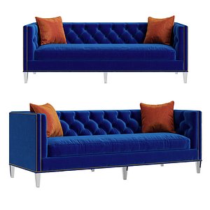 Lillian August for Hickory White Modern Sofa