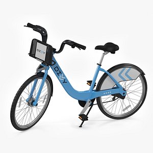 City Bike Share Program Bicycle 3D model
