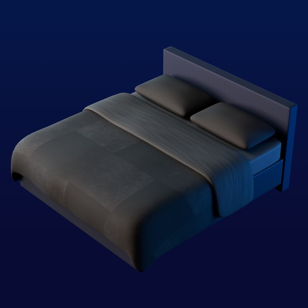 免费床3D模型下载| TurboSquid