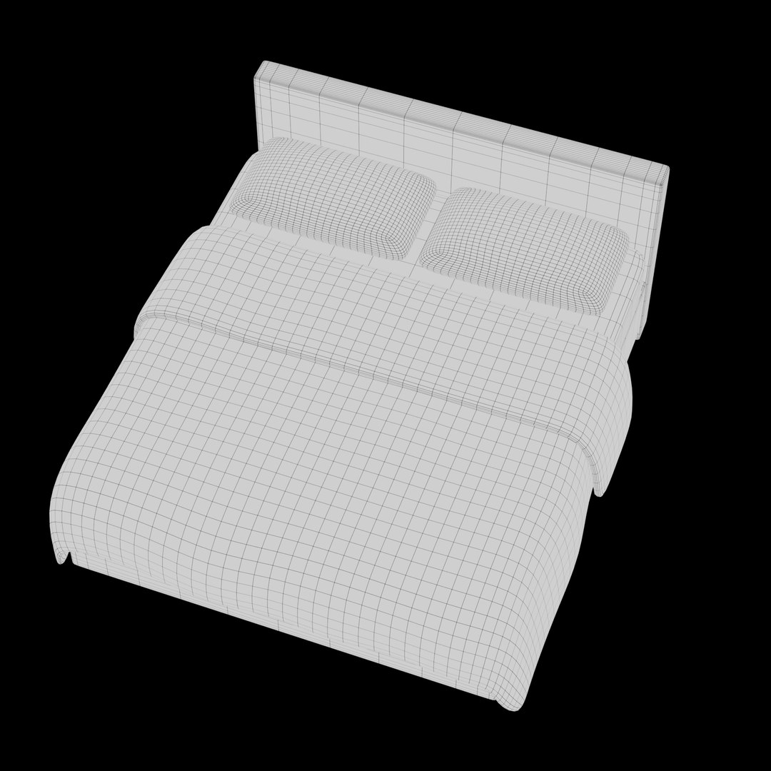 3D Bed https://p.turbosquid.com/ts-thumb/oC/KunNTg/s1/wire/jpg/1744121113/1920x1080/fit_q87/5344c124a09020f042e049a563d0a12b693d2919/wire.jpg