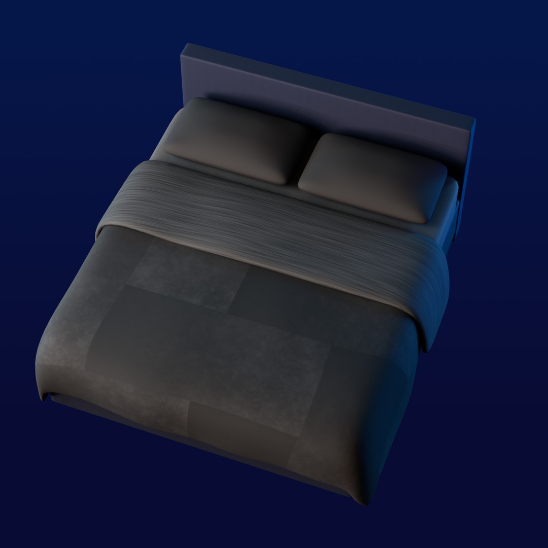 3D Bed https://p.turbosquid.com/ts-thumb/oC/KunNTg/xF/bed05/jpg/1744029842/1920x1080/fit_q87/def4027b8945c733fd75bf3c6a0469d9e7b82eda/bed05.jpg