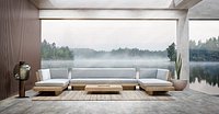 Outdoor Plateau Furniture Collection by Bonetti-Kozerski