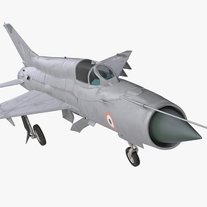 3d model mig-21 bison indian air force