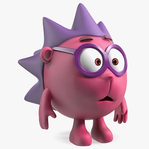 BalloonToons Chiko Character Scared Pose