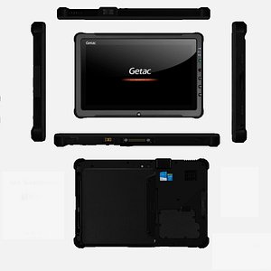 3D Getac F110 G3 Fully Rugged Tablet Low-poly