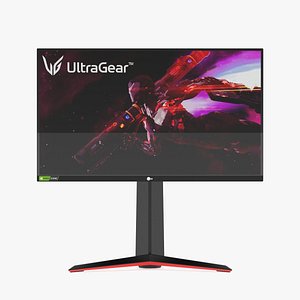LG 27 Inch UltraGear 27GP850-B 3D model