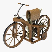 Daimler Old Motorcycle