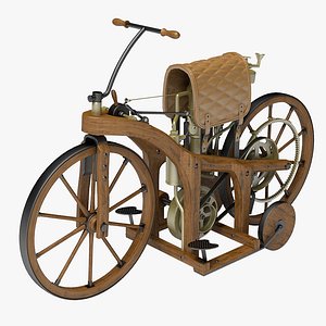 Daimler Old Motorcycle