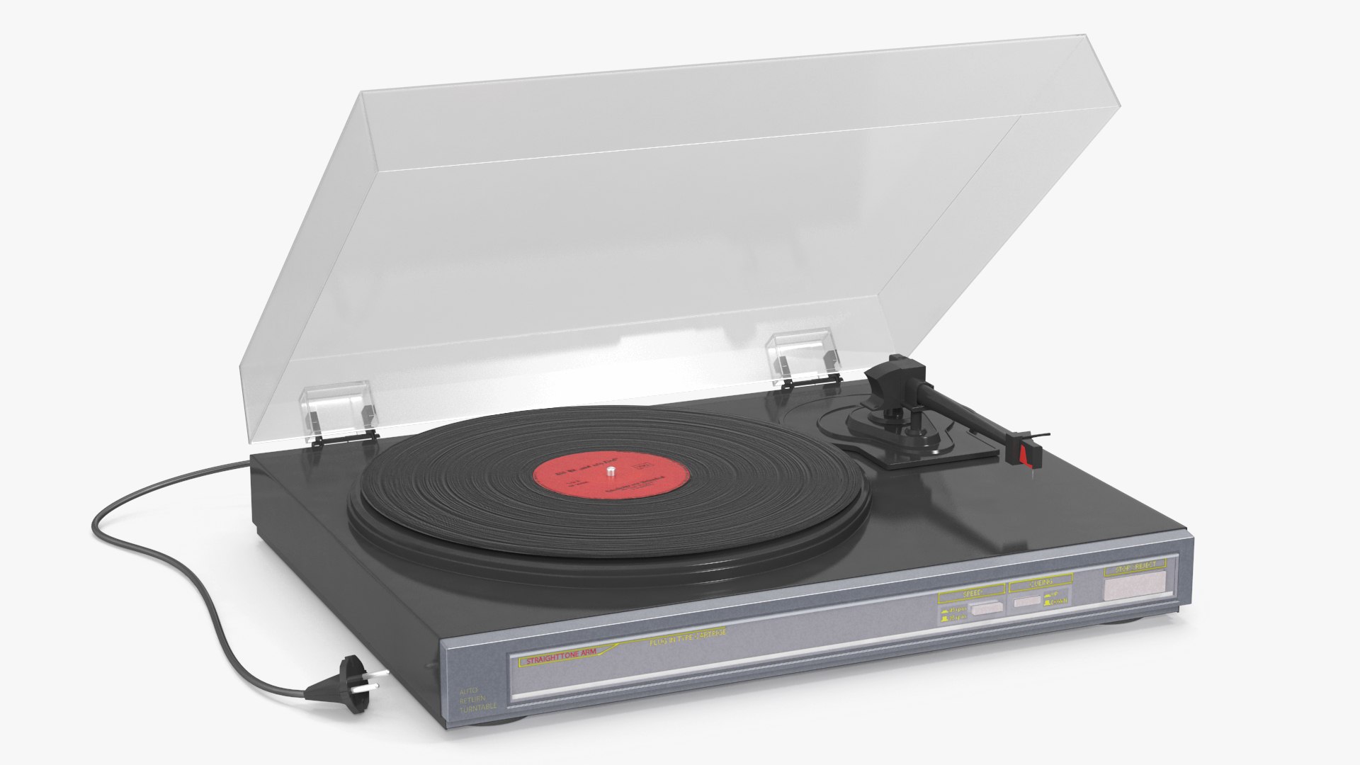 3D Retro Turntable - TurboSquid 2065209