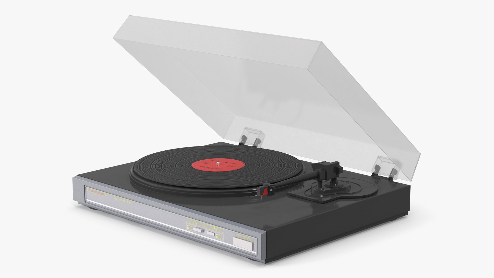 3D Retro Turntable - TurboSquid 2065209