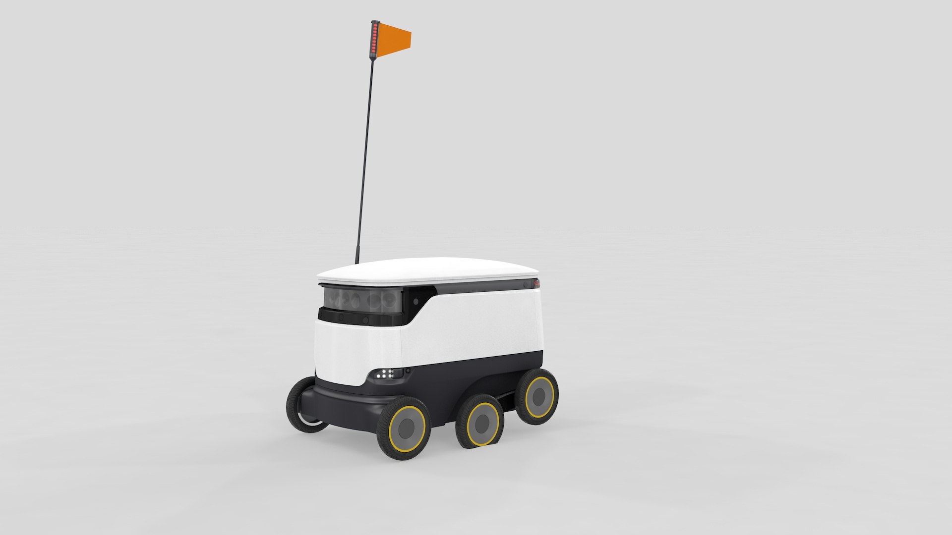 3D Delivery Robot model https://p.turbosquid.com/ts-thumb/oC/X4zZxY/X6/s_delivery_robot0029/jpg/1640874884/1920x1080/fit_q87/d157ef2dee6102f215be68bef60fe5d0c3a7597b/s_delivery_robot0029.jpg