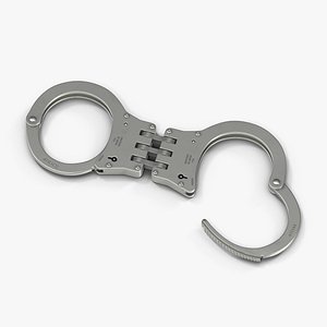 hinged handcuffs 3d 3ds