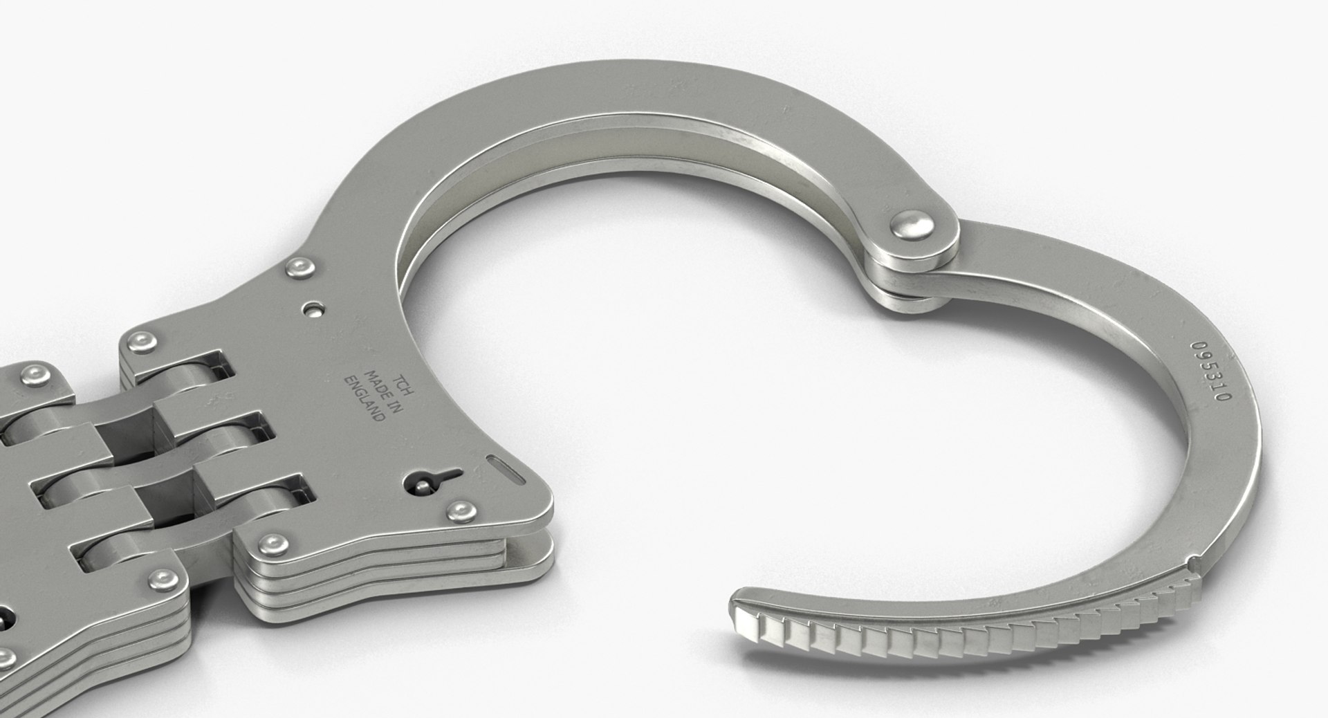 Hinged Handcuffs 3d 3ds