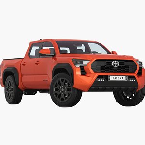 Toyota Tacoma TRD Off Road 2025 With Interior 3D model