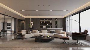 living room 3D