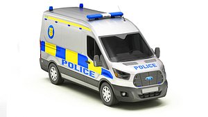 Police Car 18 3D model