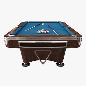 3D model Billiard Pool Table