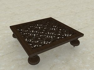 modern table 3d model