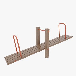 3D seesaw playground