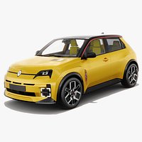 Renault 5 E-Tech 2025 with interior