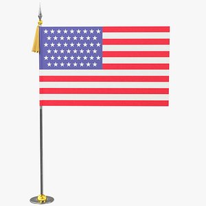 3D American Flag V3