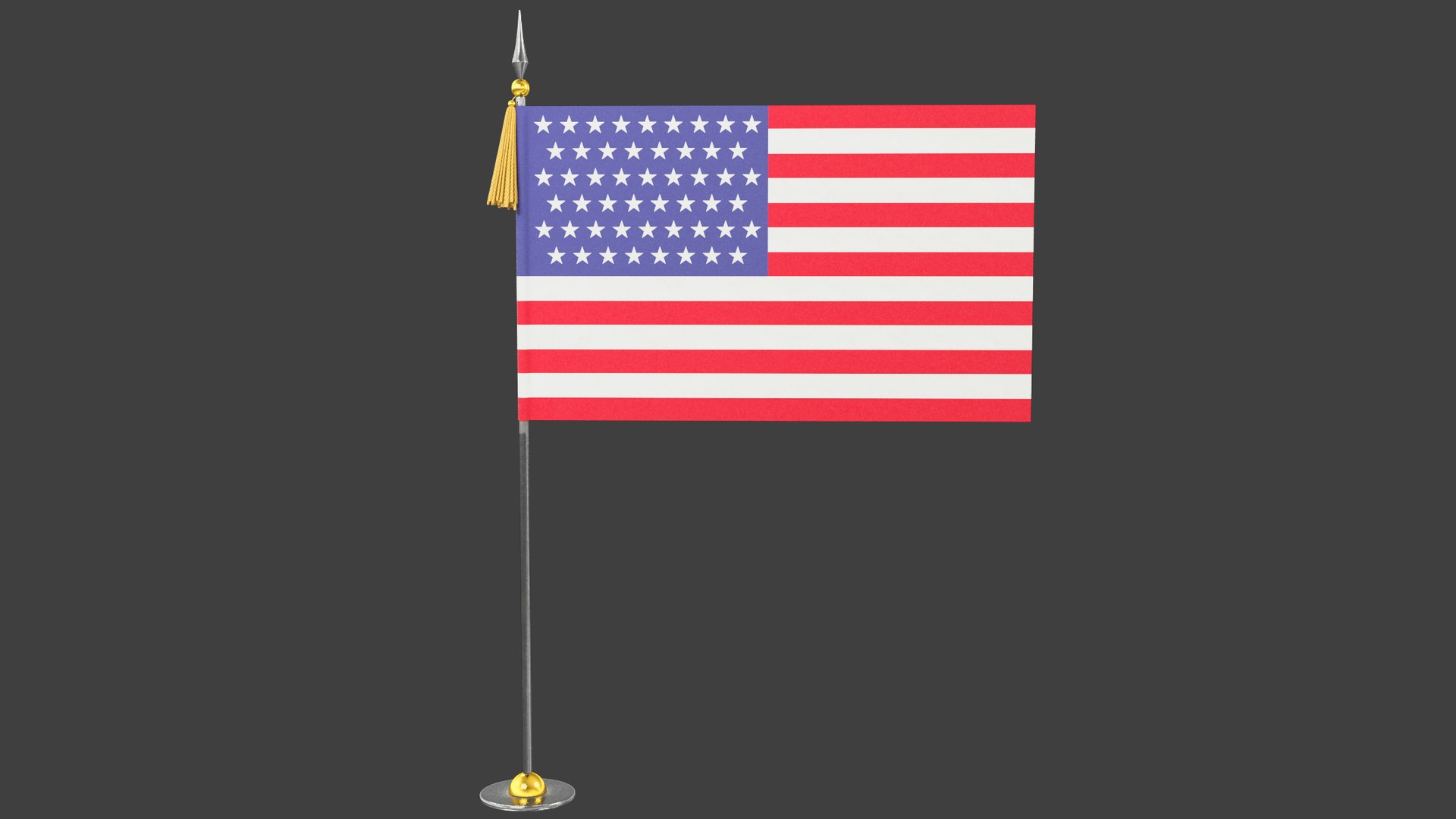 3D American Flag V3 - TurboSquid 1876870