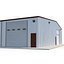 Warehouse Building 3 3D Model