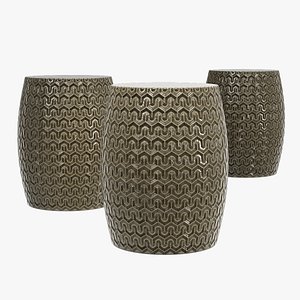 3D model George Oliver jason pristine garden stool