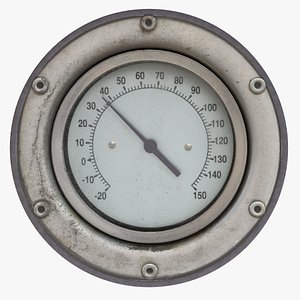 3d model meter gauge