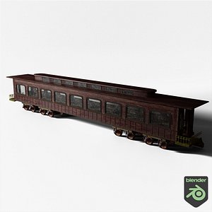 Victorian Passenger Train Carriage