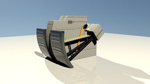 3D model dam