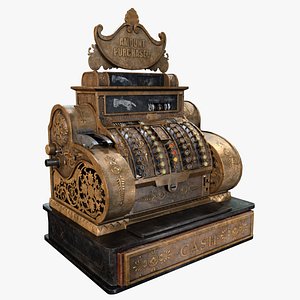 Vintage Antique Cash Register
