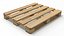 Stack of Wooden Beams Chipboards and Pallets PBR 6