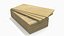 Stack of Wooden Beams Chipboards and Pallets PBR 6