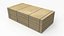 Stack of Wooden Beams Chipboards and Pallets PBR 6