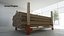 Stack of Wooden Beams Chipboards and Pallets PBR 6
