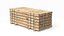 Stack of Wooden Beams Chipboards and Pallets PBR 6