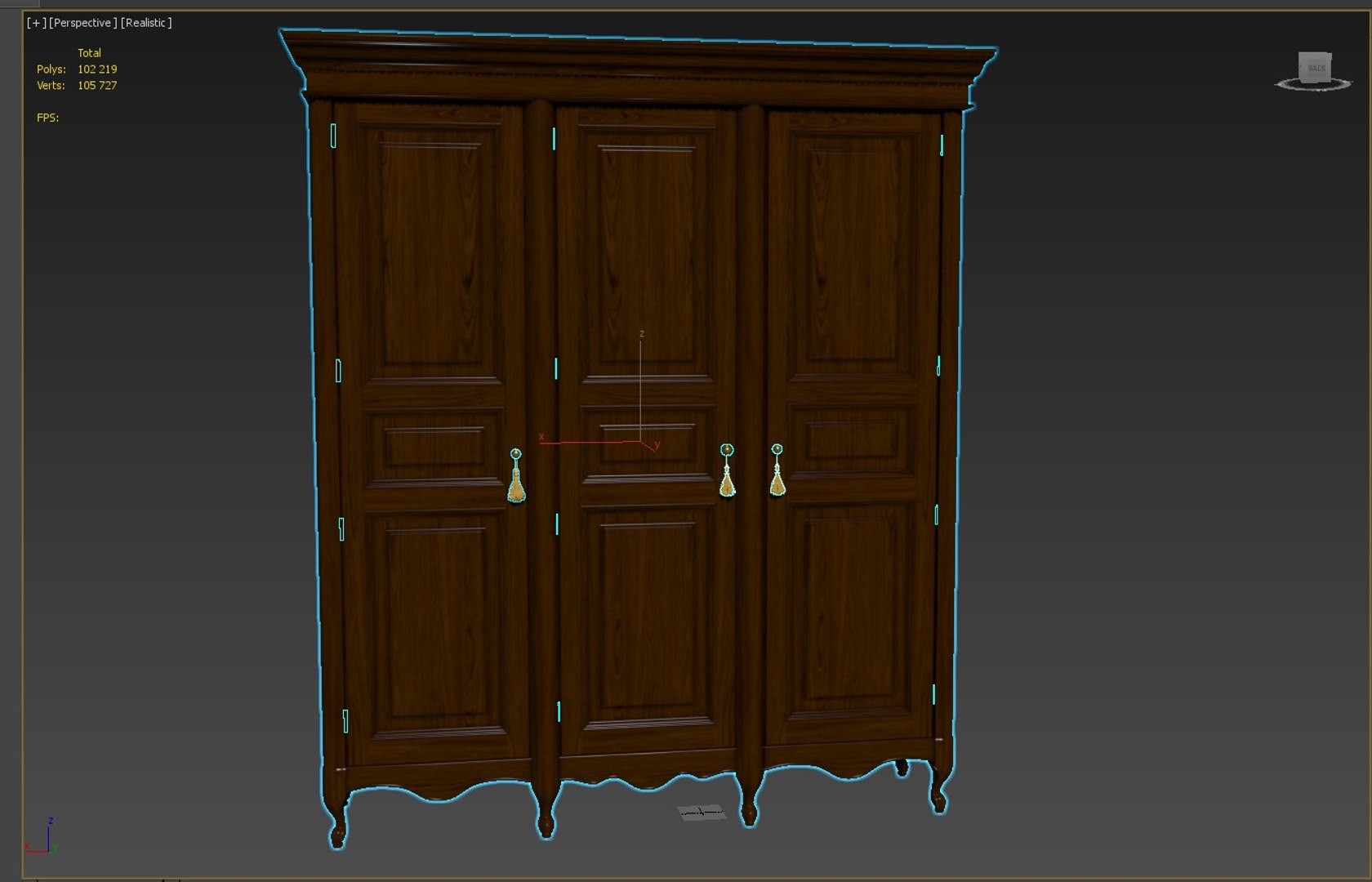 3D Classic Cabinets - TurboSquid 1482949