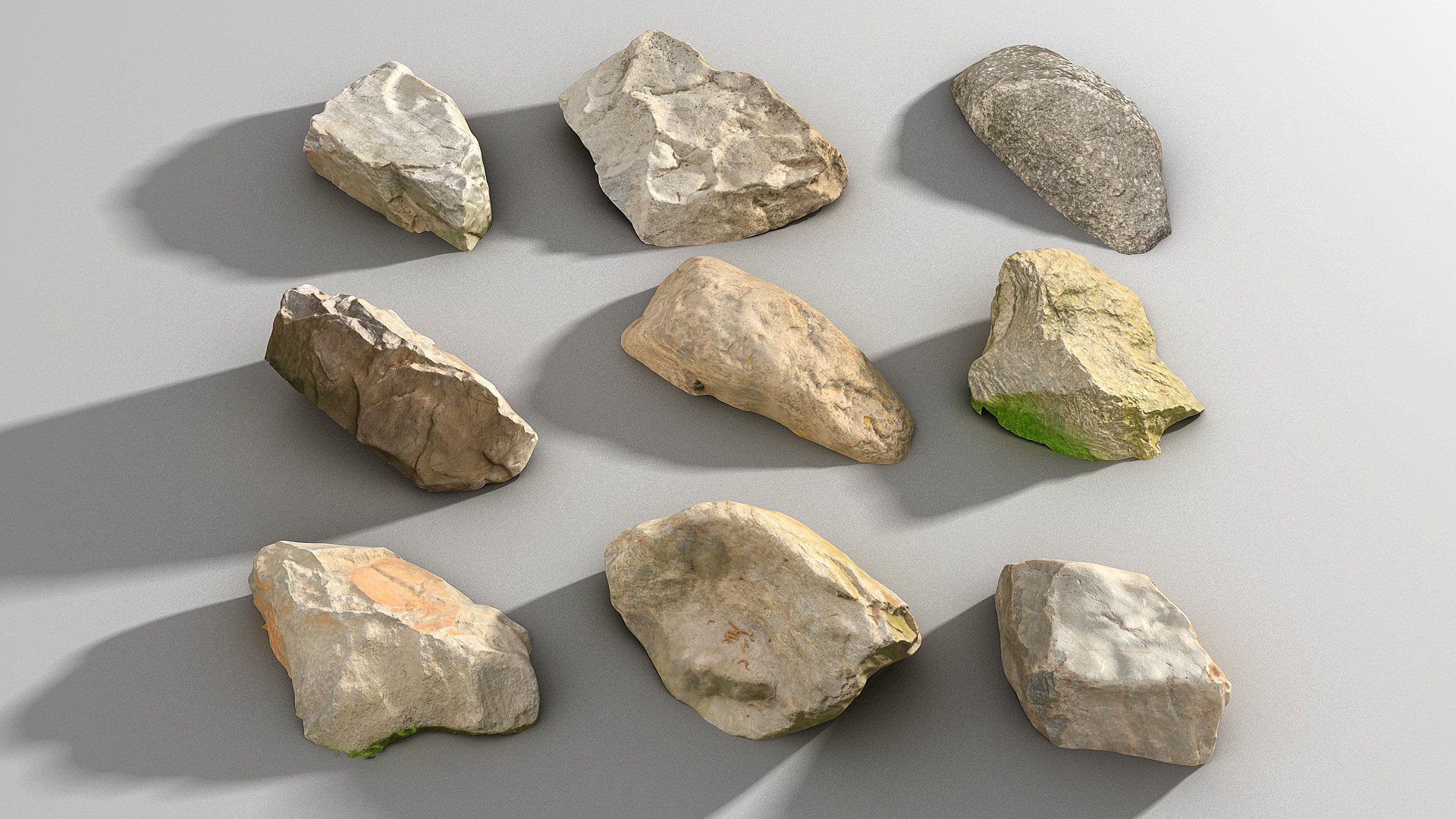 3d Rock Scan 8k Pack