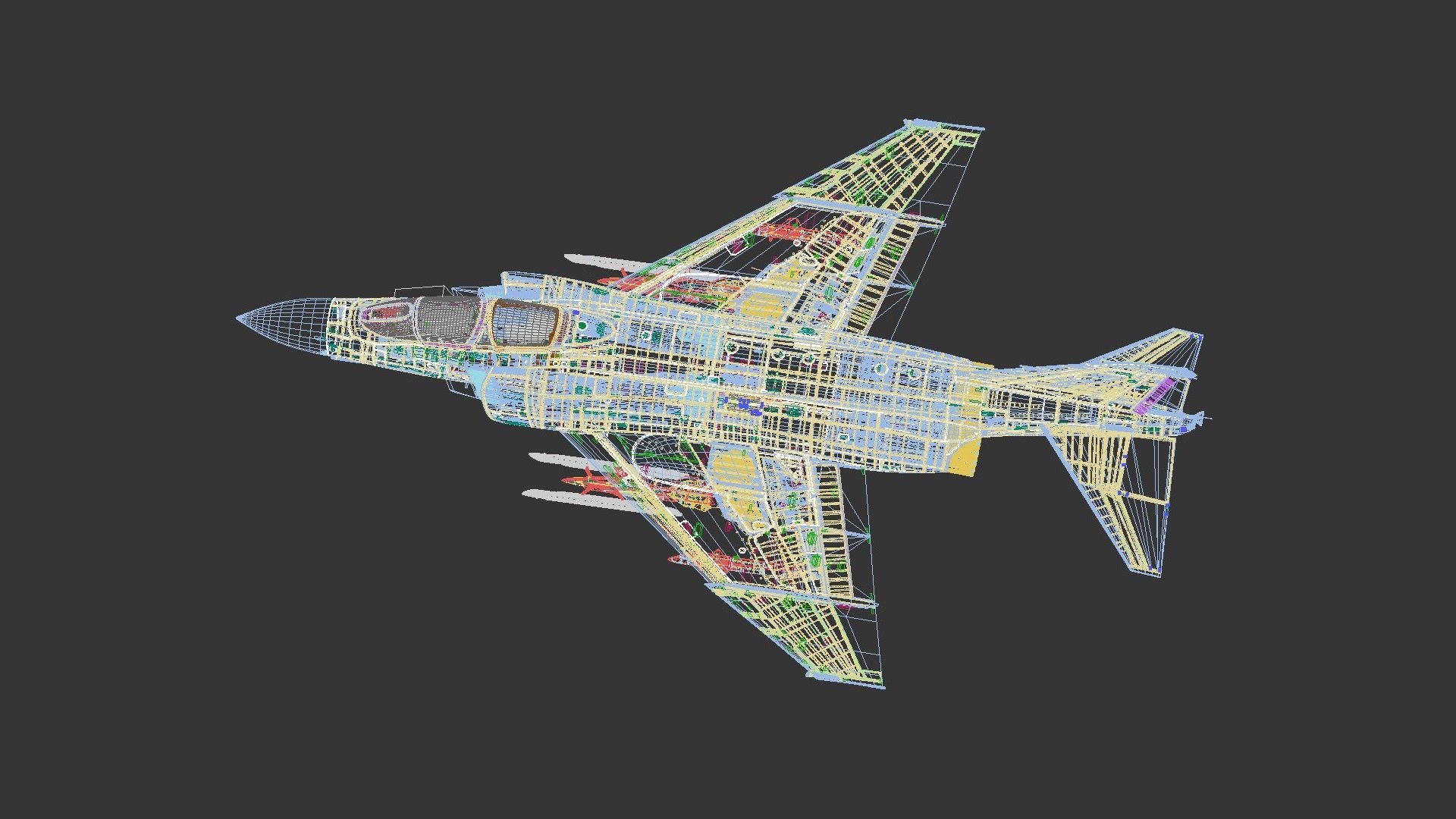 F-4JS Phantom II 3D https://p.turbosquid.com/ts-thumb/oD/FnUK7b/oj/wireframe/jpg/1728226549/1920x1080/fit_q87/e431feacf4a463c83ca09f14f55d58548be931cc/wireframe.jpg