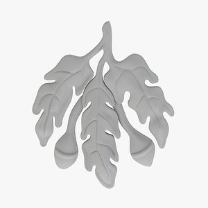 3D model Gothic Ornament 007