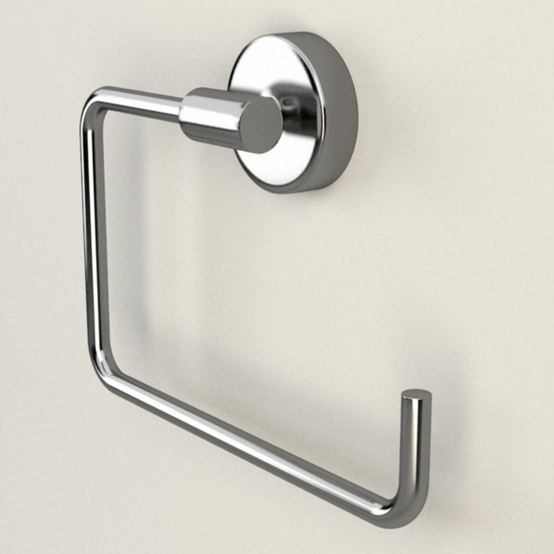 towel ring 3d model