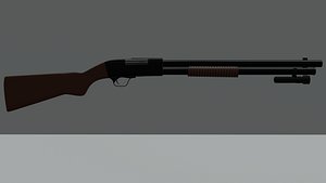 3D gun shotgun fps