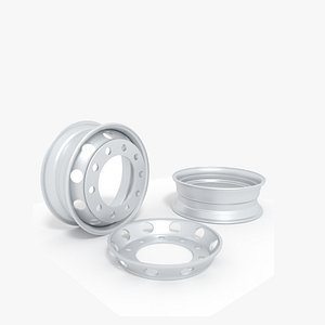 3D Printable Truck Wheel Rim