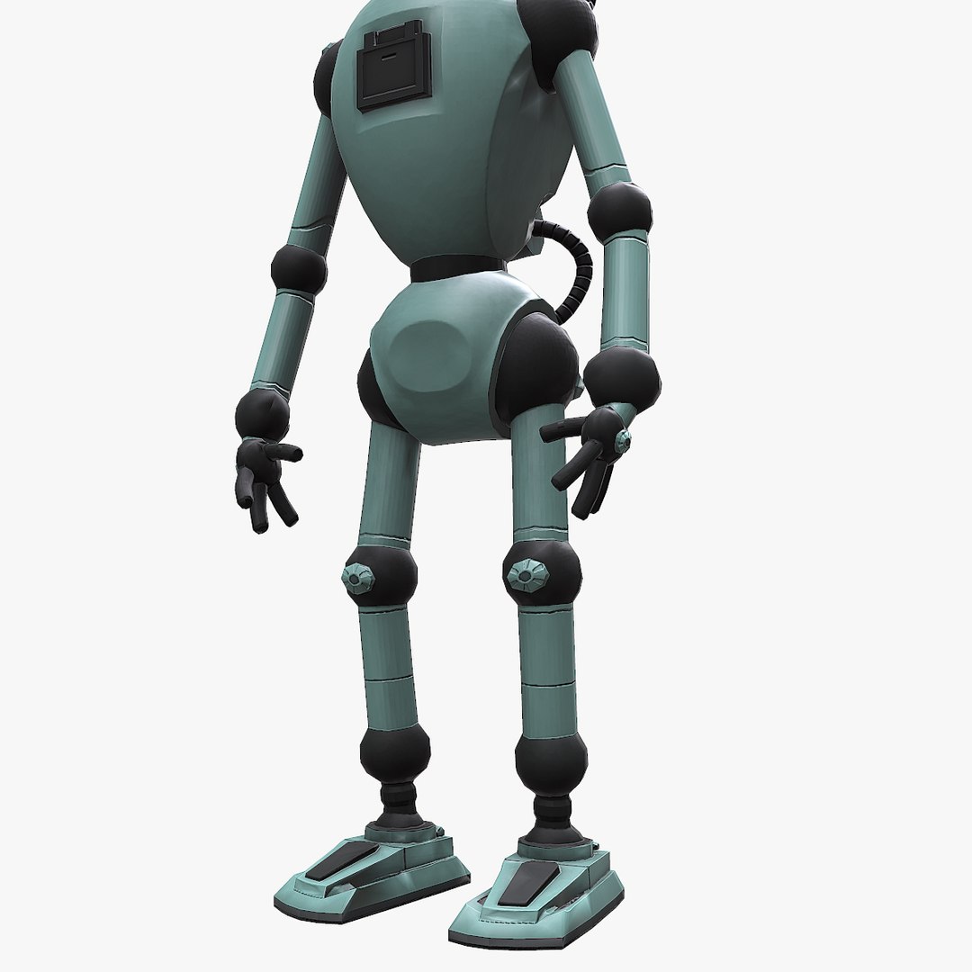 3D bot - TurboSquid 1154533