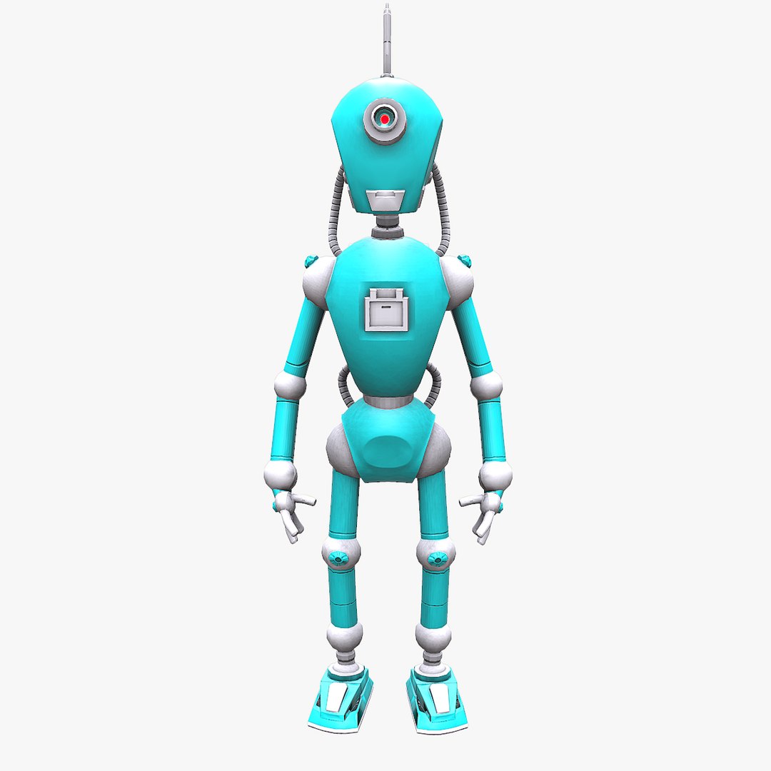 3D bot - TurboSquid 1154533