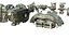 Sci-Fi Mechanical Parts Kit